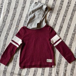 GAP boys long sleeve with hood